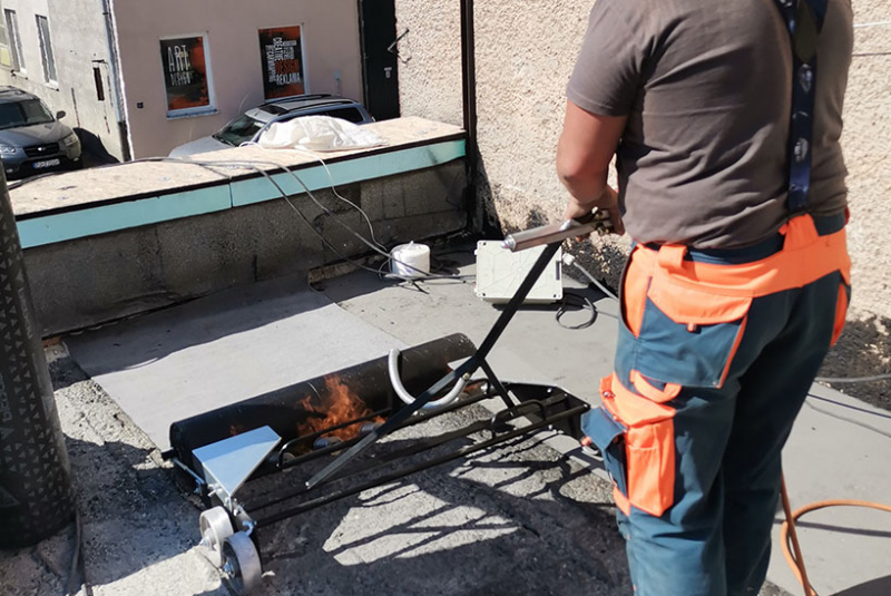 Ploché strechy - Asfalt / Test - foto Ploché strechy - Asfalt / Test - foto